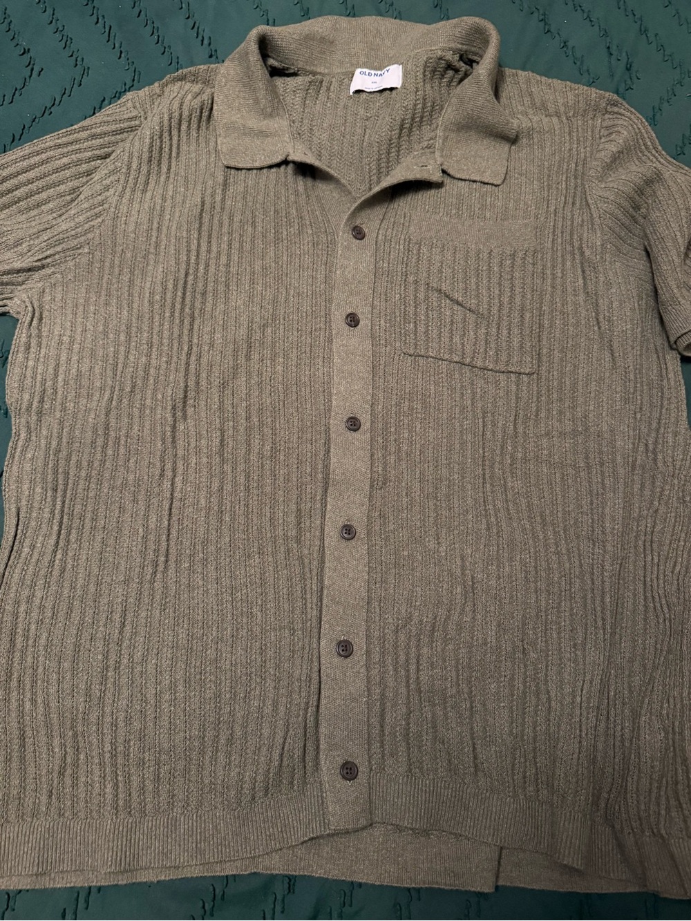 Men’s old navy short sleeve spring summer sweaters polo XXL - Picture 4 of 4